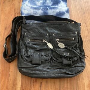 Juicy Couture Black Leather Bag